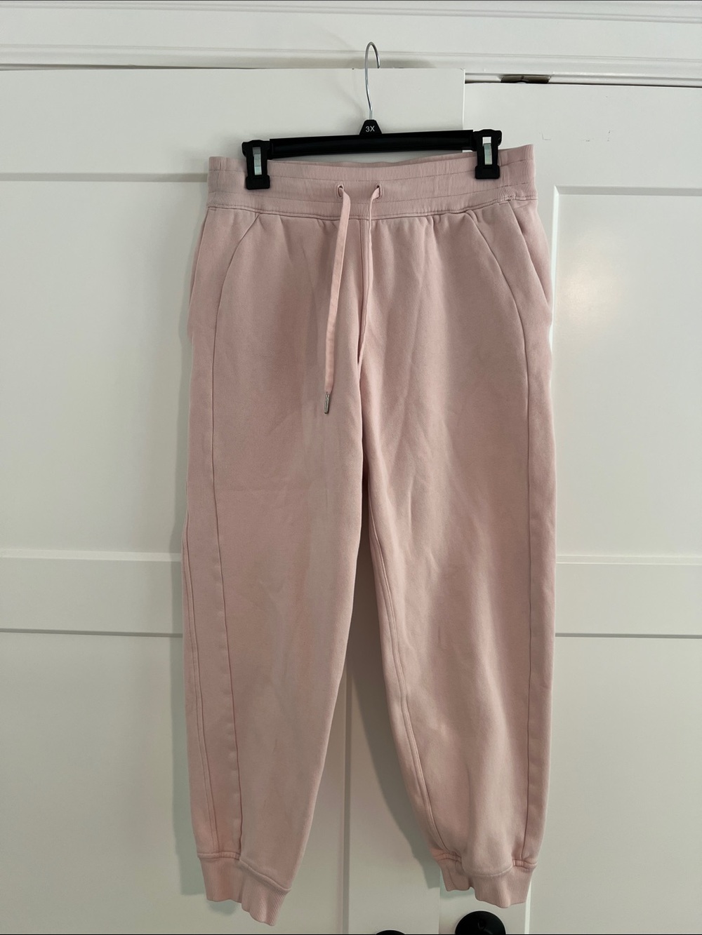 Lululemon light pink sweatpants 8